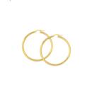 9ct-Gold-25x30mm-Polished-Hoop-Earrings Sale