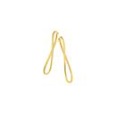 9ct-Gold-Thin-Oval-Wave-Hoop-Earrings Sale