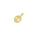 9ct-Gold-St-Christopher-Oval-Medal-Pendant Sale