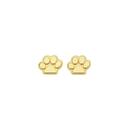 9ct-Gold-Dog-Paw-Studs Sale