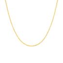 9ct-Gold-45cm-Fancy-Diamond-Cut-Twist-Mirror-Chain Sale