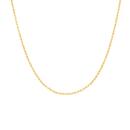 9ct-Gold-50cm-Fancy-Diamond-Cut-Twist-Mirror-Chain Sale