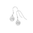 Sterling-Silver-7mm-Scroll-Ball-Hook-Earrings Sale