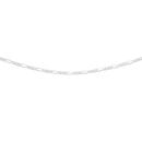 Silver-50cm-Solid-Figaro-Chain-Made-In-Italy Sale