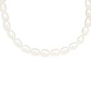Sterling-Silver-40cm-3x35mm-Cult-FW-Rice-Pearl-Necklet Sale