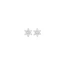 Silver-CZ-Small-Star-Cluster-Stud-Earrings Sale