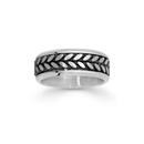 Stainless-Steel-Tyre-Tread-Gents-Ring Sale