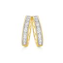 10ct-Gold-Lab-Grown-Diamond-Huggie-Earrings Sale