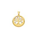 9ct-Gold-Two-Tone-Tree-of-Life-Pendant Sale
