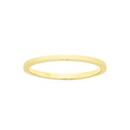 9ct-Gold-Fine-Square-Tube-Stacker-Ring-Size-O Sale