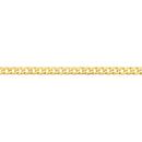 9ct-Gold-50cm-Solid-Bevelled-Curb-Gents-Chain Sale