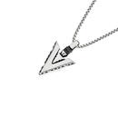 Stainless-Steel-Oxidised-Spear-Head-Gents-Pendant Sale