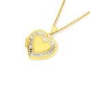 9ct-Gold-Two-Tone-18mm-Multi-Hearts-Border-Heart-Locket Sale