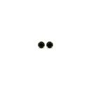 9ct-Gold-4mm-Black-Sapphire-Stud-Earrings Sale