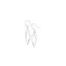 Sterling-Silver-Open-Double-Twist-Drop-Hook-Earrings Sale