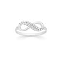 Sterling-Silver-Double-Cubic-Zirconia-Row-Infinity-Ring Sale