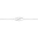 Silver-CZ-Infinity-Heart-Bracelet Sale