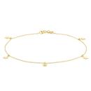 9ct-Gold-19cm-Multi-Star-Trace-Bracelet Sale