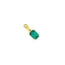 9ct-Gold-Created-Emerald-Pendant Sale