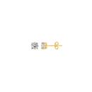 9ct-Gold-Cubic-Zirconia-Stud-Earrings Sale