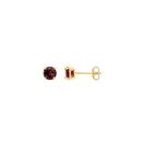 9ct-Gold-Created-Ruby-Stud-Earrings Sale