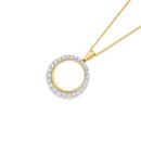 Alora-10ct-Gold-Diamond-1-12-Carats-TW-Lab-Grown-Diamond-Circle-Pendant Sale