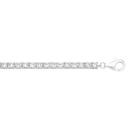 Silver-CZ-173cm-Tennis-Bracelet-w-Extender Sale