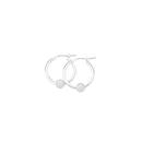 Silver-Stardust-Ball-17mm-Hoop-Earrings Sale