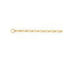 9ct-Gold-45cm-Solid-Figaro-11-Chain Sale