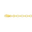 9ct-Gold-19cm-Hollow-Belcher-Bracelet Sale