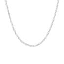 Italian-Made-Silver-50cm-Singapore-Chain Sale