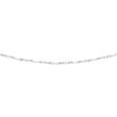 Italian-Made-Sterling-Silver-Oval-50cm-Dia-Cut-Link-Chain Sale