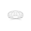 Sterling-Silver-Domed-Filigree-Ring Sale