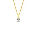 9ct-Gold-Cubic-Zirconia-Pendant Sale