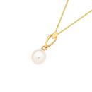 9ct-Gold-Cultured-Freshwater-Pearl-Pendant Sale