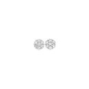 Silver-CZ-Cluster-Stud-Earrings Sale