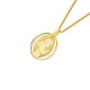 9ct-Gold-Oval-Guardian-Angel-Pendant Sale