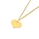 9ct-Gold-Heart-Disc-Pendant Sale
