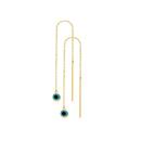 9ct-Gold-Blue-Evil-Eye-Thread-Through-Earrings Sale