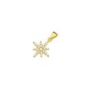9ct-Gold-Cubic-Zirconia-Star-Pendant Sale