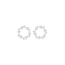 Sterling-Silver-Cubic-Zirconia-Radial-Marquise-Stud-Earrings Sale