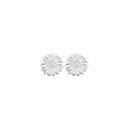 Sterling-Silver-Sunflower-Stud-Earrings Sale