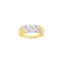 9ct-Gold-Lab-Grown-Diamonds-Triple-Diagonal-Lines-Gents-Ring Sale