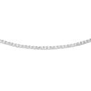 Silver-CZ-405cm-Tennis-Necklace Sale