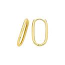 9ct-Gold-Large-Oval-Huggie-Earrings Sale