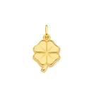 9ct-Gold-12mm-Four-Leaf-Clover-Charm Sale