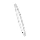 Silver-3x65mm-Solid-Engraved-Bangle Sale