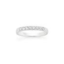 Sterling-Silver-Cubic-Zirconia-Anniversary-Ring Sale