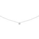 Silver-CZ-45cm-Bezel-Set-Necklet Sale