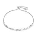 Italian-Silver-Man-Made-Pearl-Twist-Bead-Friendship-Bracelet Sale